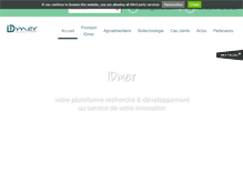 Tablet Screenshot of idmer.com